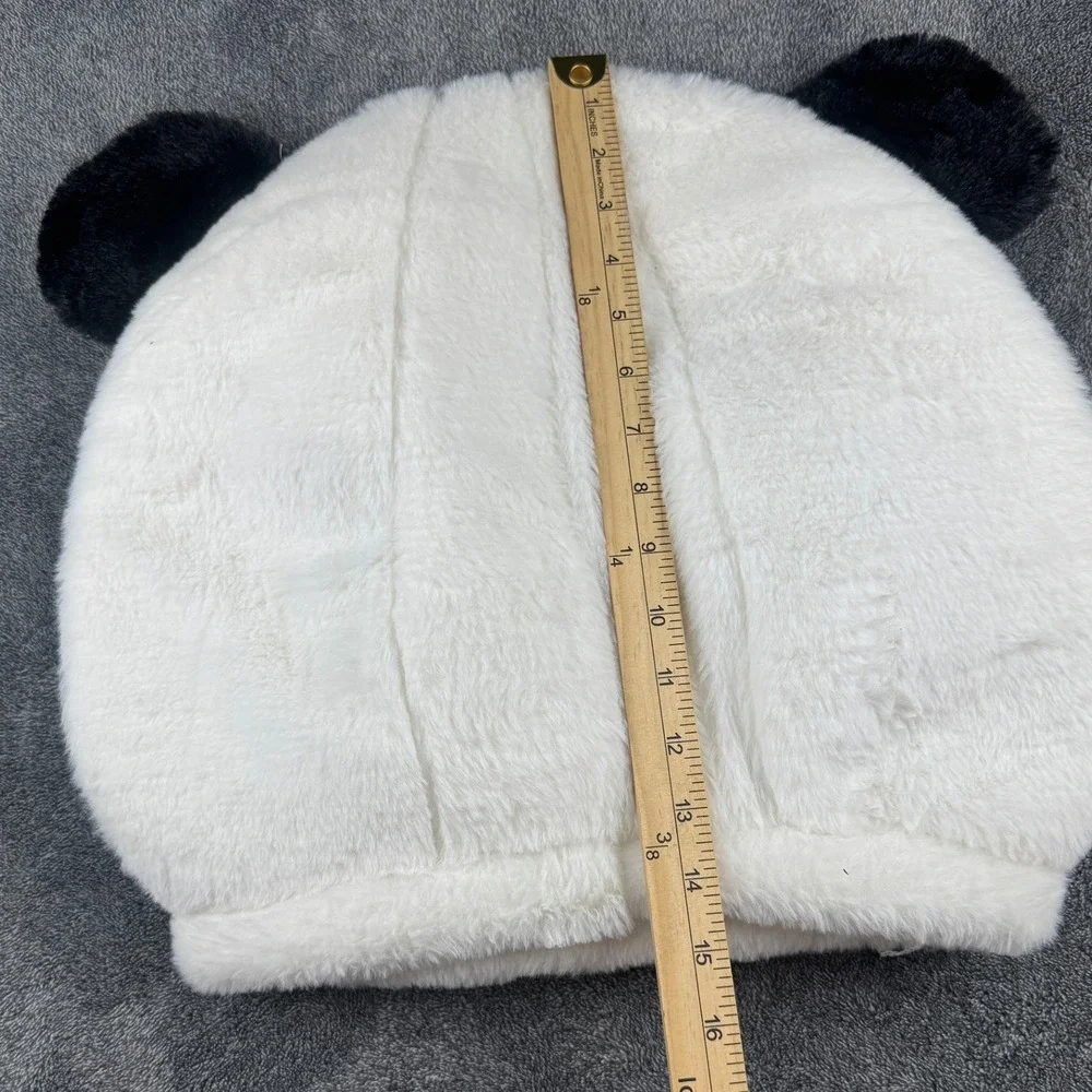 Panda Mascot‎ Head Kids Plush Costume Animal Head White Black Cosplay